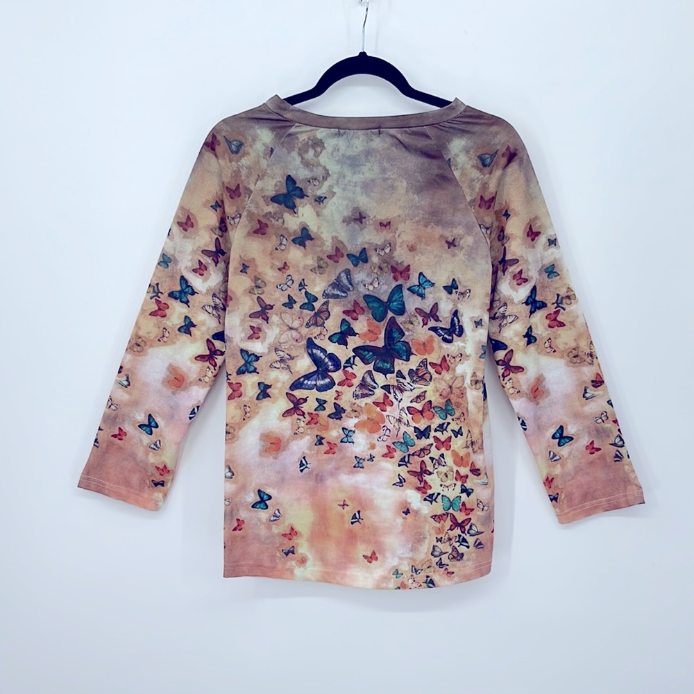 MISSLOOK Butterfly Top - Picture 4 of 4